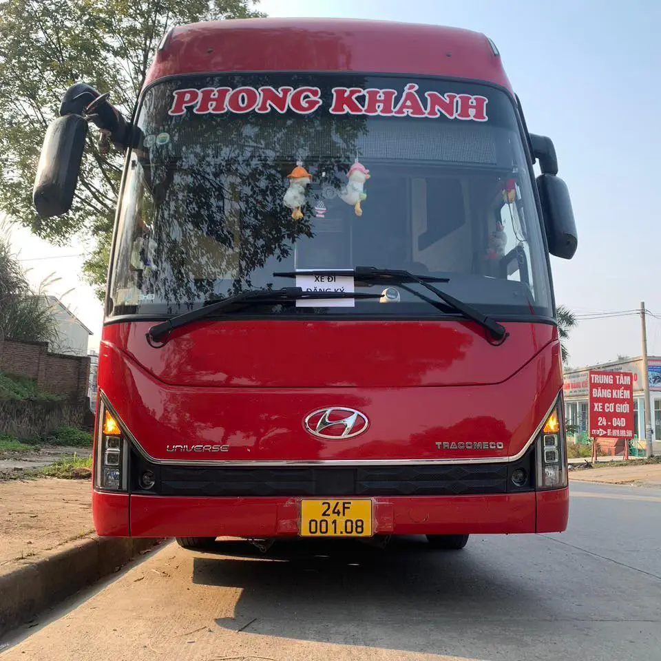 Hành trình tuyến xe Phong Khánh